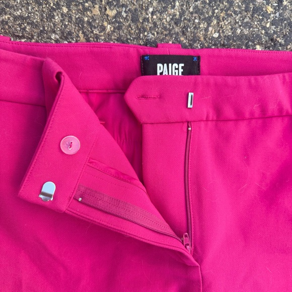 PAIGE Fuchsia Trousers - Picture 1 of 5